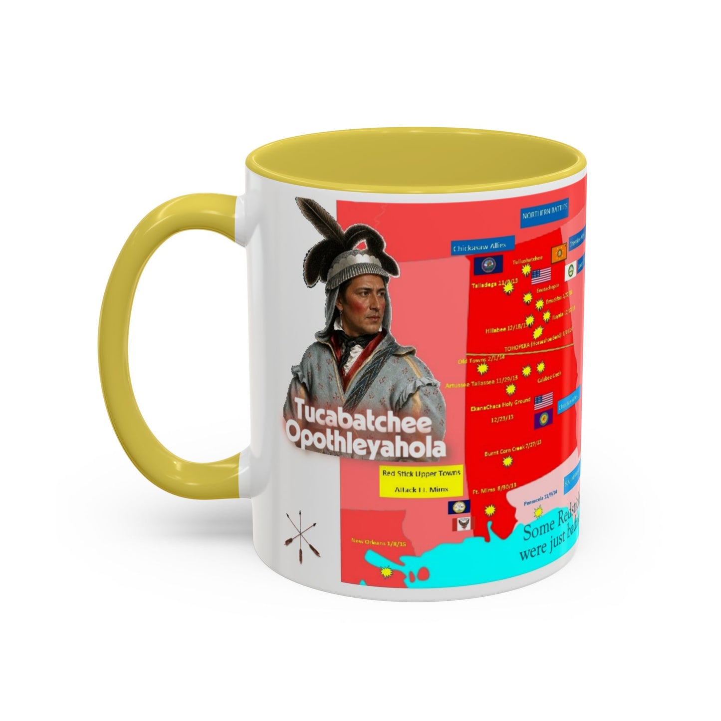 Opothleyahola Colorful Mugs (11oz, 15oz)