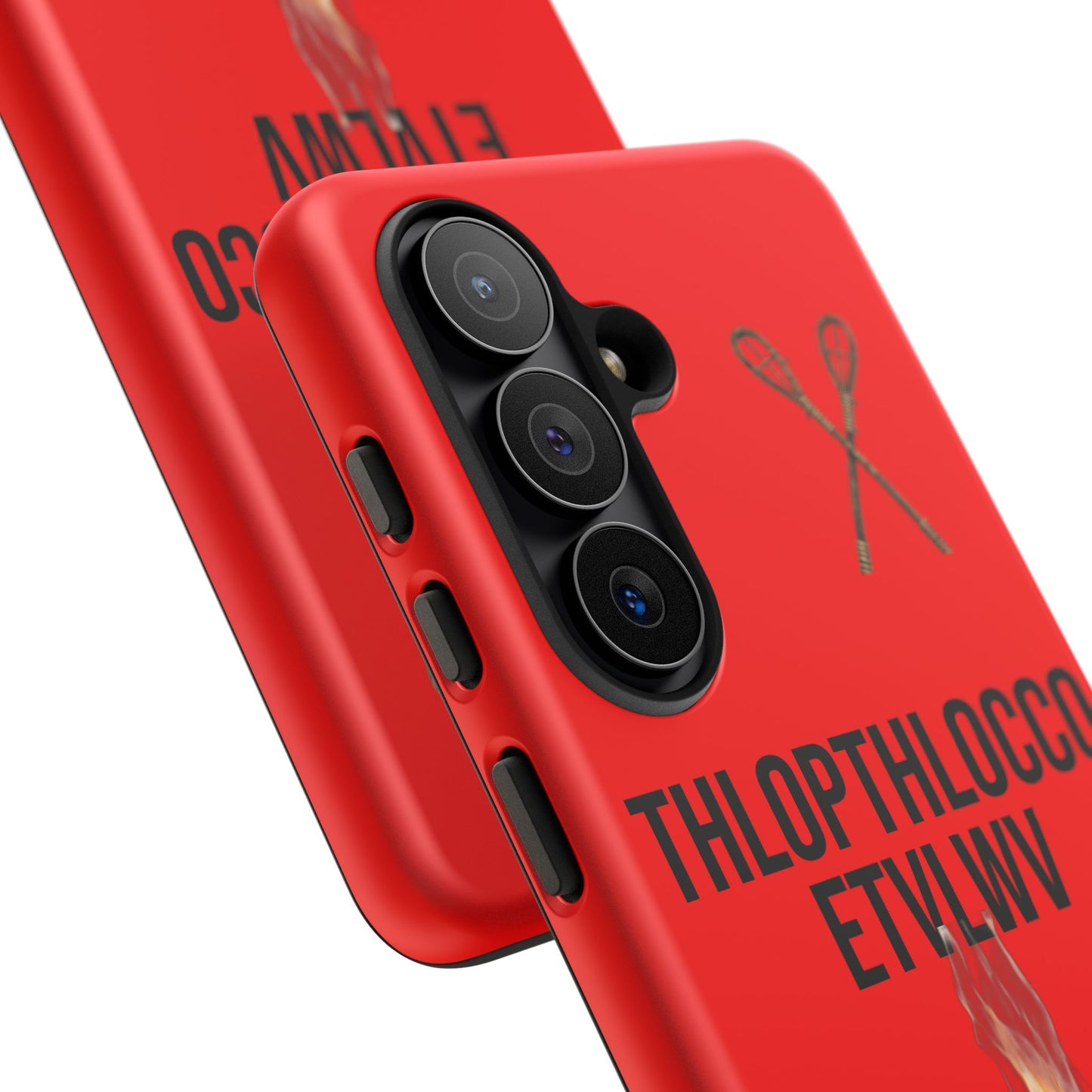 Thlopthlocco Protective Phone Case — Text "THLOPTHLOCCO ETVLWV"