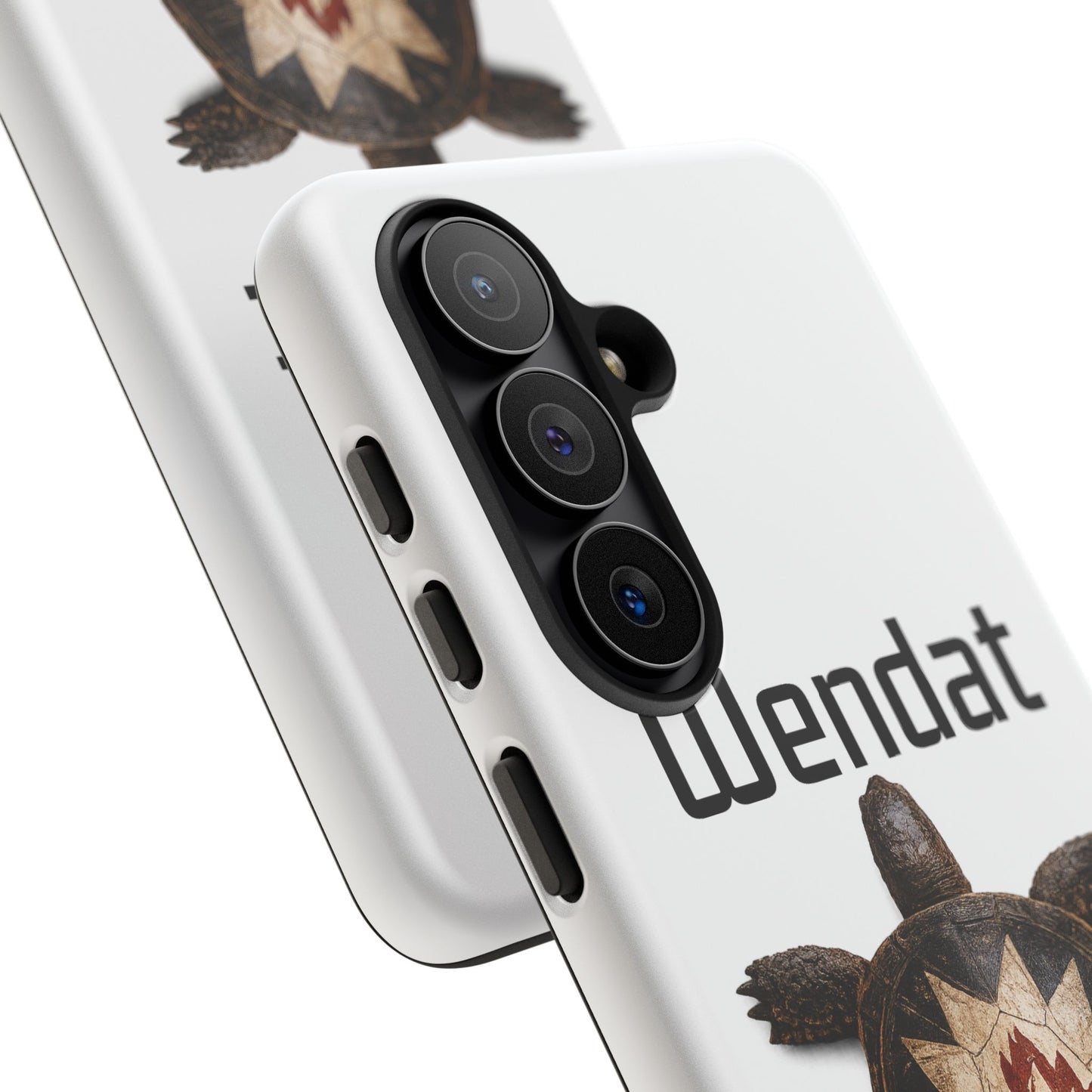 Wyandotte Wendat Turtle Phone Case — Indigenous Turtle Shield Design