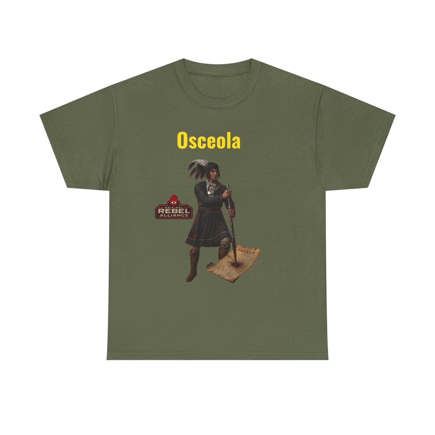 Osceola T-Shirt — Seminole Rebel Historical Tribute Tee