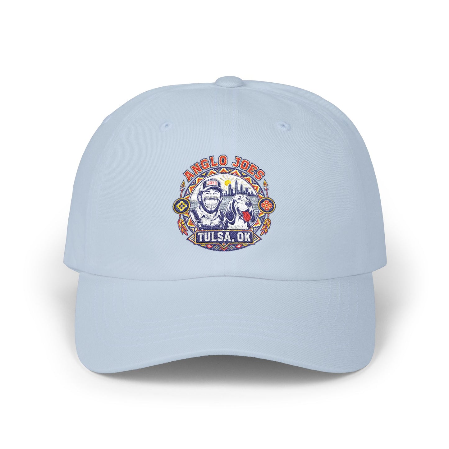 Tulsa OK Vintage Bison Patch Dad Cap
