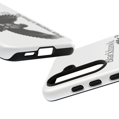 Sac&Fox Phone Case — 'Blackhawk' Raven Crest Protective Tough Case