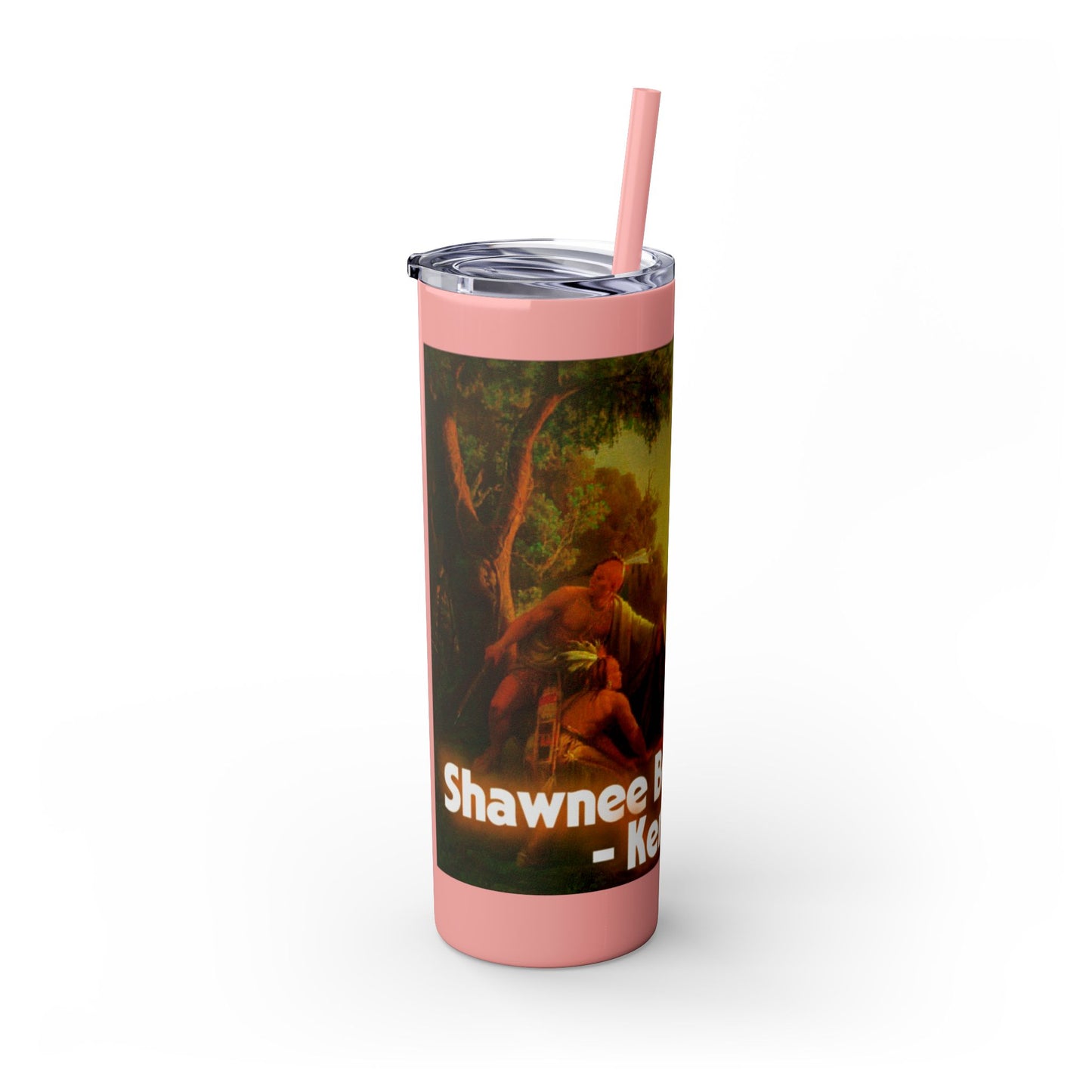 Shawnee N Skinny Tumbler with Straw, 20oz