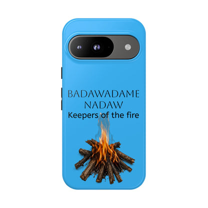 Pottawatomi Tough Cases: 'Badawadame Nadaw' Campfire & Tools Phone Case