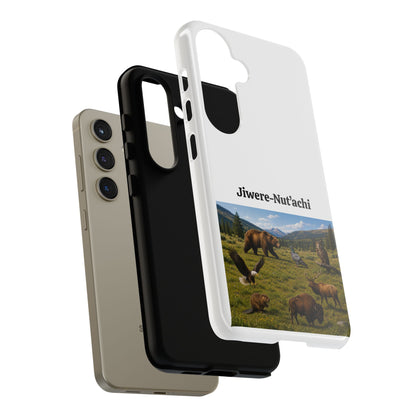 Otoe-Missouria Phone Tough Case — Bold 'Tough Cases' Graphic Protective Cover