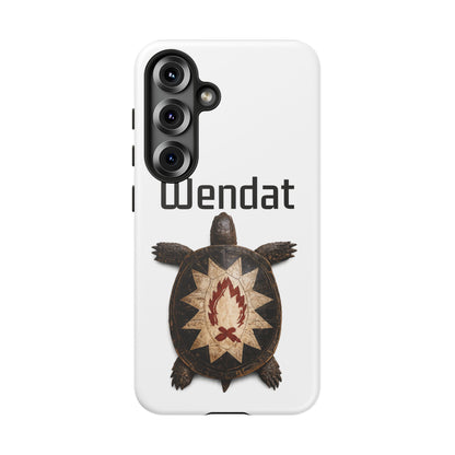 Wyandotte Wendat Turtle Phone Case — Indigenous Turtle Shield Design