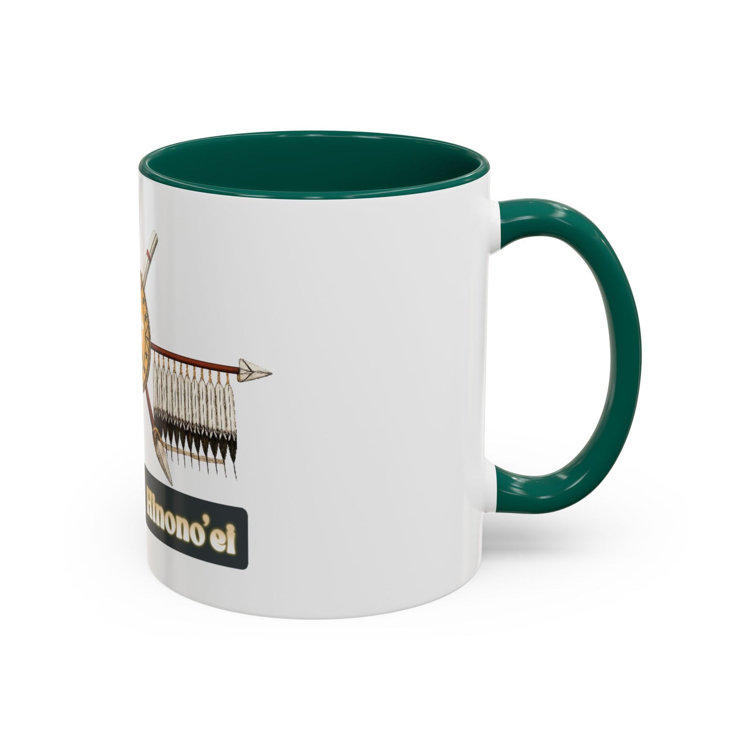 Cheyenne Arapaho Native Heritage Shield Coffee Mug – 'Tsistsistas / Hinono’ei' 11oz & 15oz