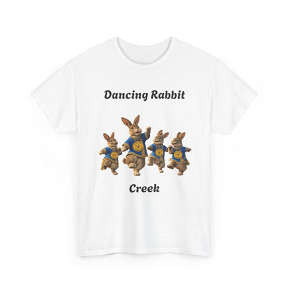 Dancing Rabbit Creek Tee — Vintage Dancing Bunnies Graphic T-Shirt