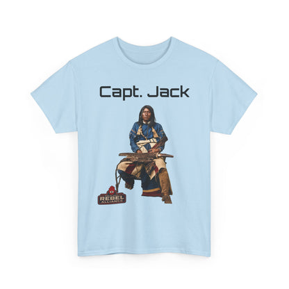 Capt. Jack Graphic Tee — Vintage Captain Illustration Shirt