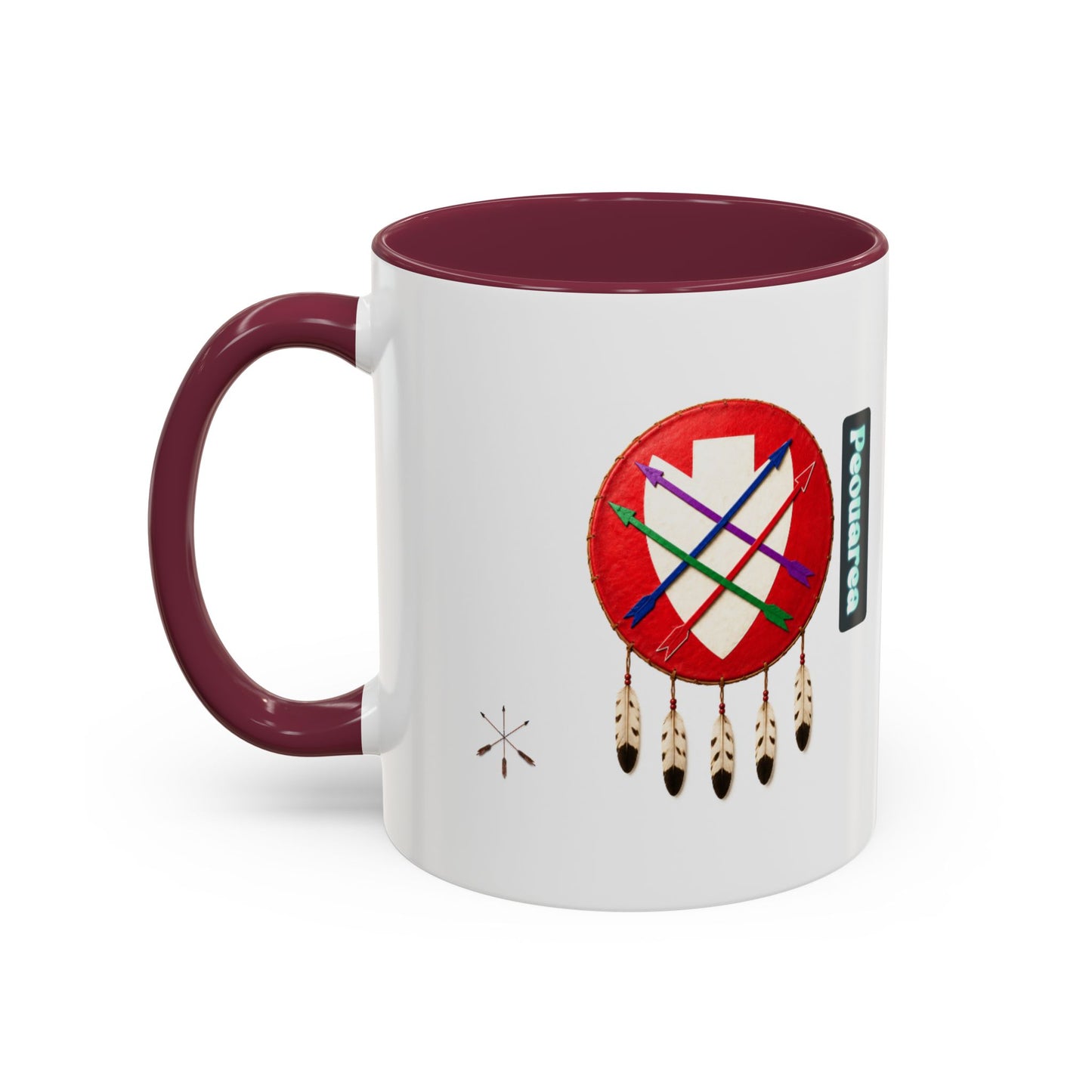 Peoria Powawera Dreamcatcher Coffee Mug — Colorful 11oz & 15oz Ceramic
