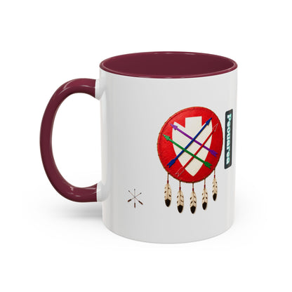 Peoria Powawera Dreamcatcher Coffee Mug — Colorful 11oz & 15oz Ceramic