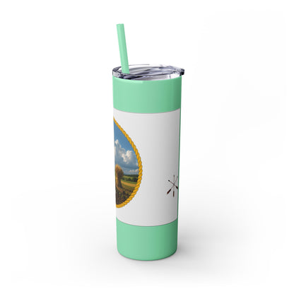 Muscogee Skinny Tumbler