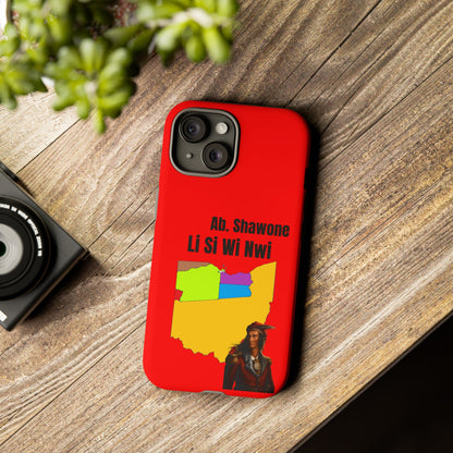 Absentee Shawnee homelands Phone Case — 'Li Si Wi Ni' Design