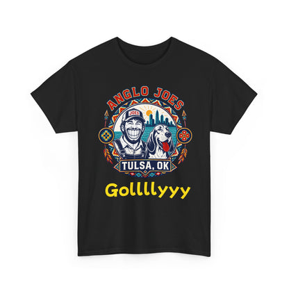 Anglo Joe’s Tulsa Tee Gollllyyyy — 'Gollllyyy' Retro Sports Graphic T-Shirt