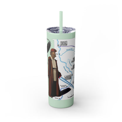 Blackhawk Skinny Tumbler 20oz – "BlackHawk could teach Yoda" Design