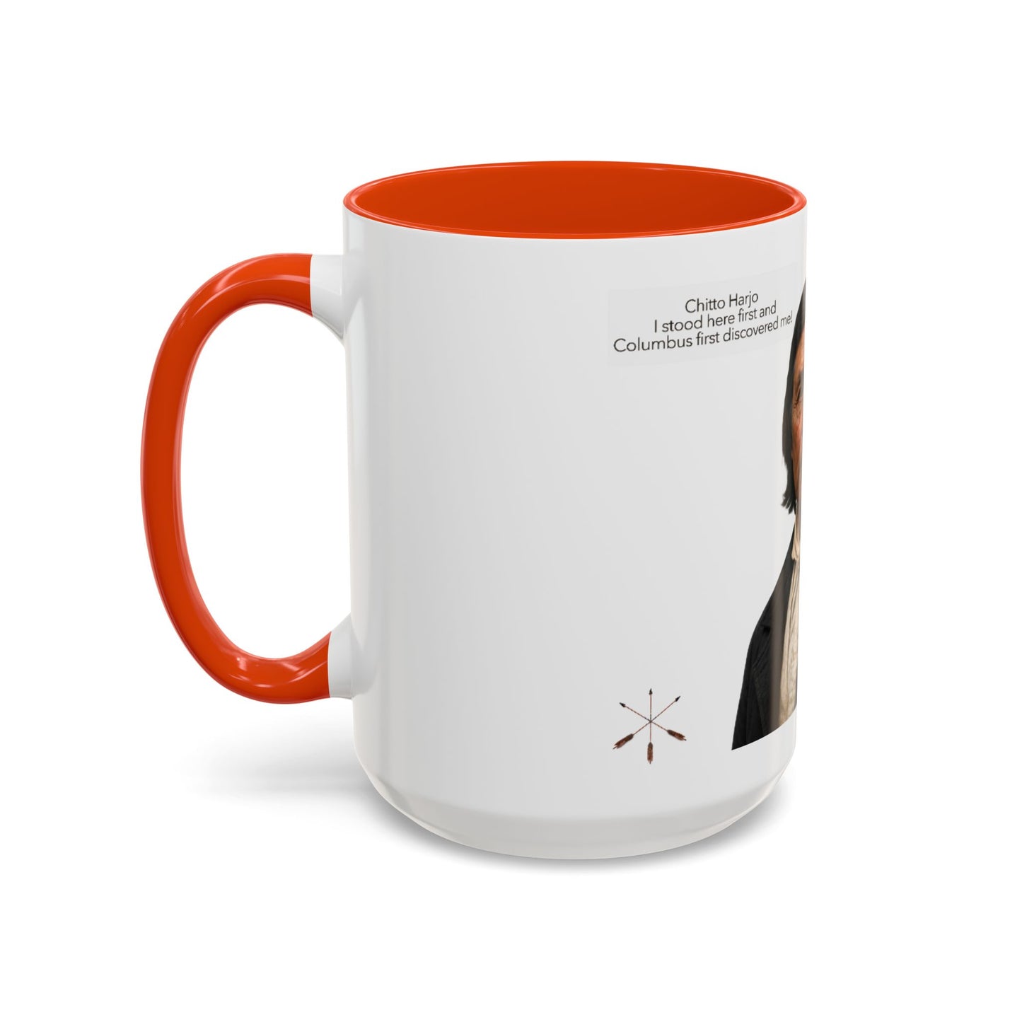 Chitto Harjo Portrait Mug — Historical Native American Portrait Coffee Mug (11oz, 15oz)