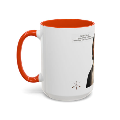 Chitto Harjo Portrait Mug — Historical Native American Portrait Coffee Mug (11oz, 15oz)