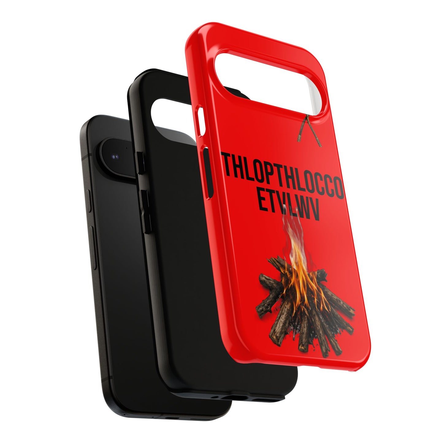 Thlopthlocco Protective Phone Case —  Text "THLOPTHLOCCO ETVLWV"