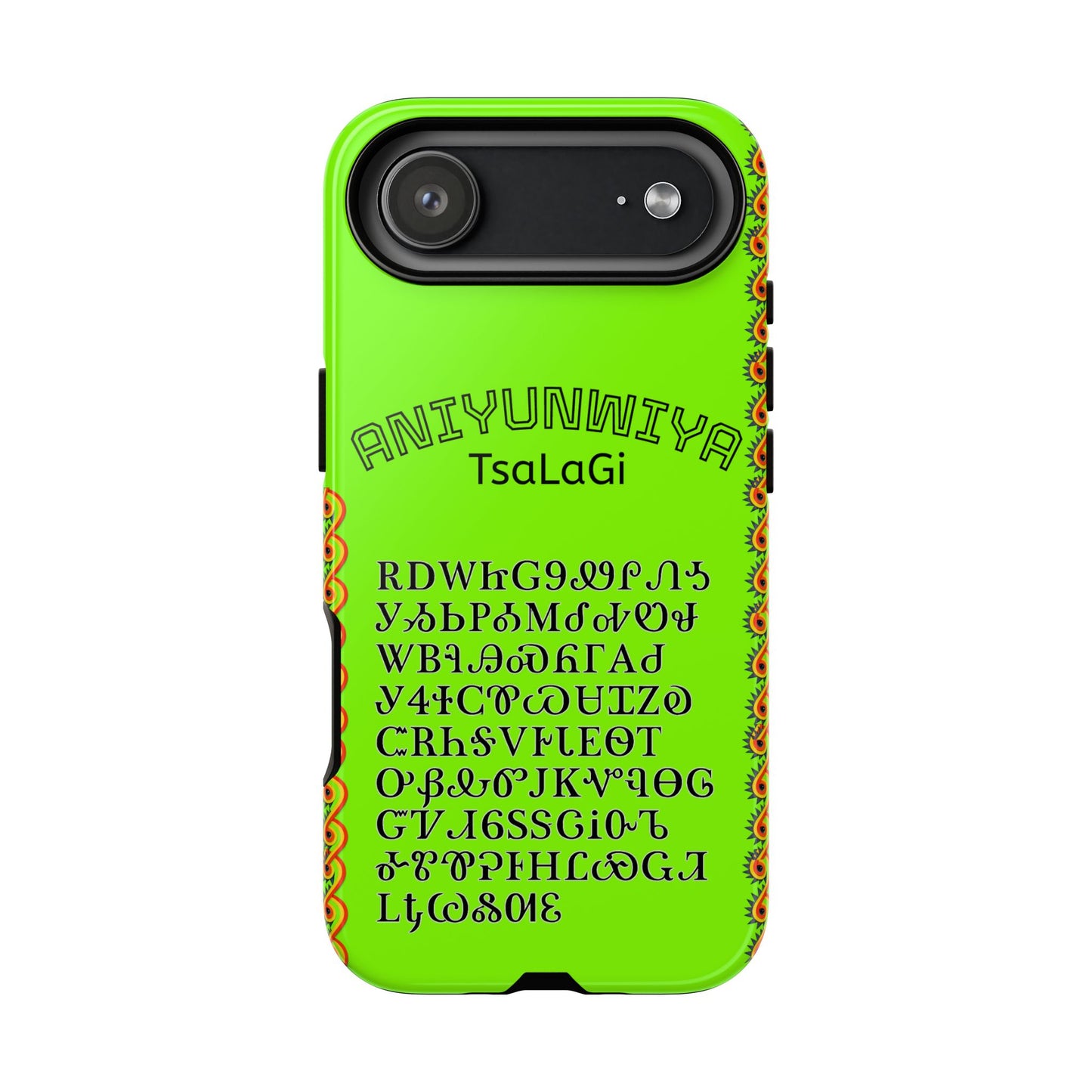 Cherokee Phone Case — Anityuniwya TsaLaGi Star Design (Protective Tough Case)