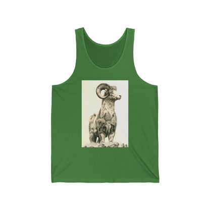 Ram Skull & Arrow Tank Top — Rustic Boho Graphic Tank