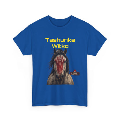 “Tashunka Witko” Painted War Pony Design
