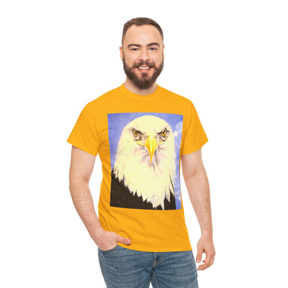 Bald Eagle Graphic Tee — Patriotic Vintage Bird T-Shirt with Arrow Back Design
