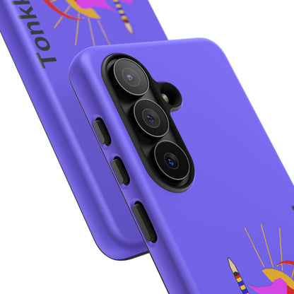 Tonkawa Phone Case — Tonkkaweya Sunrise Design (Protective Purple Hard Shell)