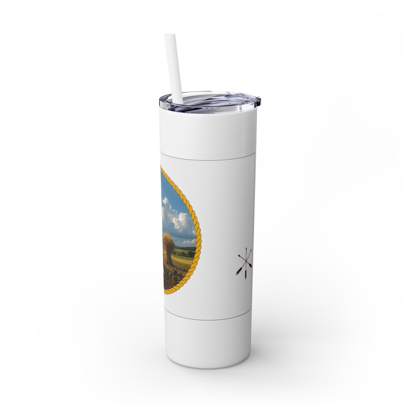 Muscogee Skinny Tumbler