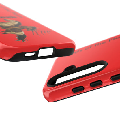 Comanche Numunah Horse Phone Case — 'Lords of the Plains' Red Protective Case