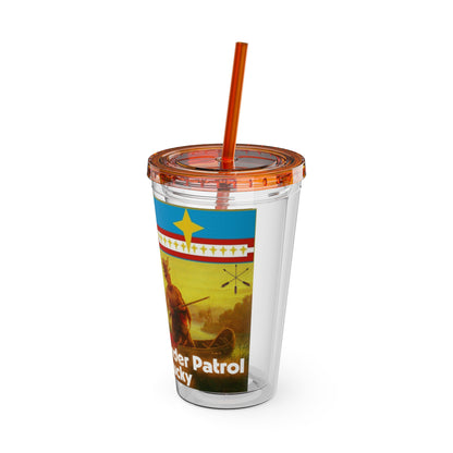Shawnee N Sunsplash Tumbler with Straw, 16oz