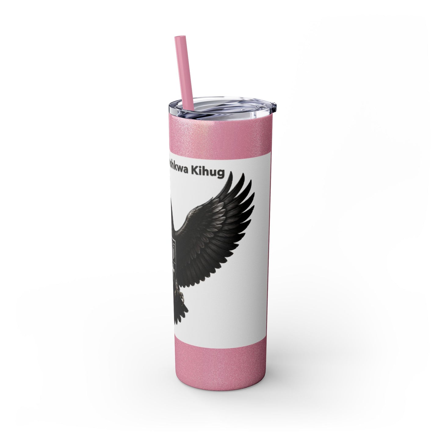 Sac Fox Skinny Tumbler with Straw, 20oz