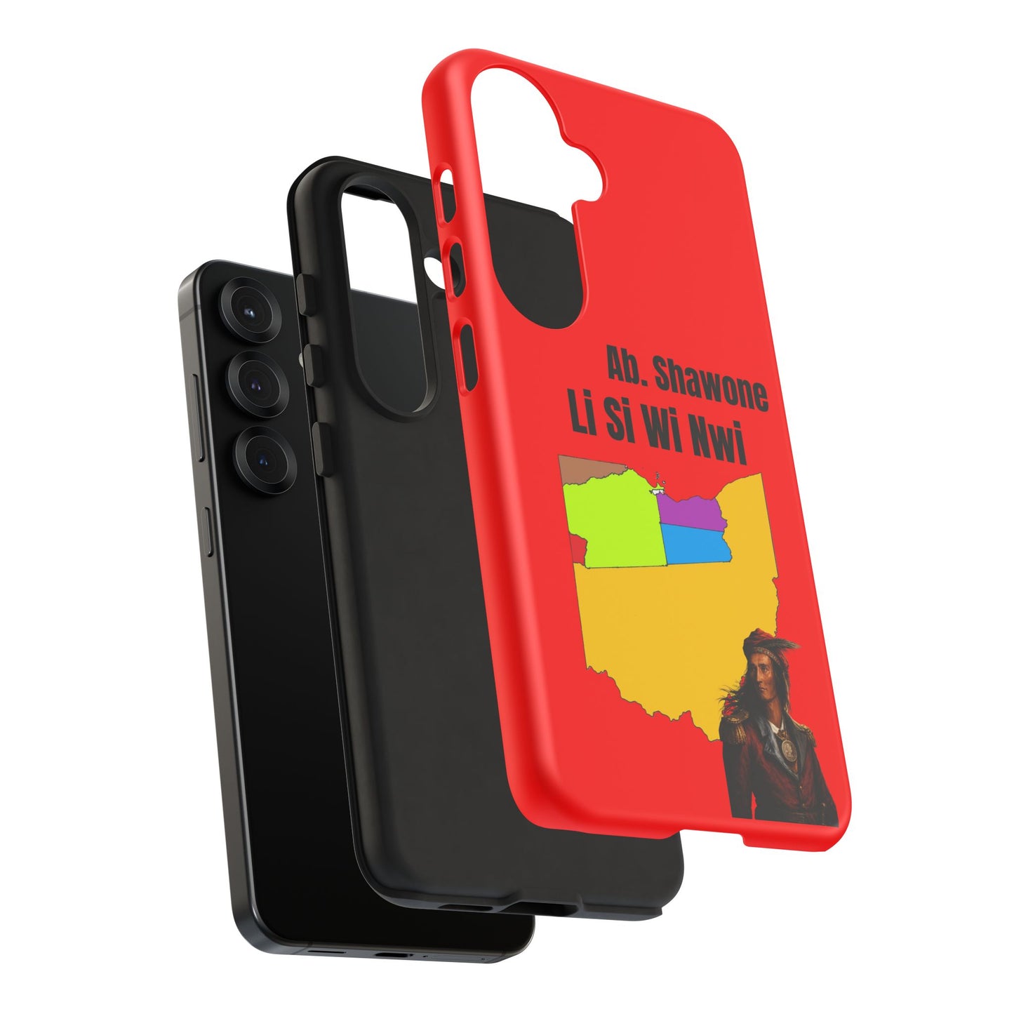 Absentee Shawnee homelands Phone Case — 'Li Si Wi Ni' Design