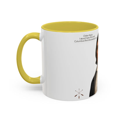 Chitto Harjo Portrait Mug — Historical Native American Portrait Coffee Mug (11oz, 15oz)