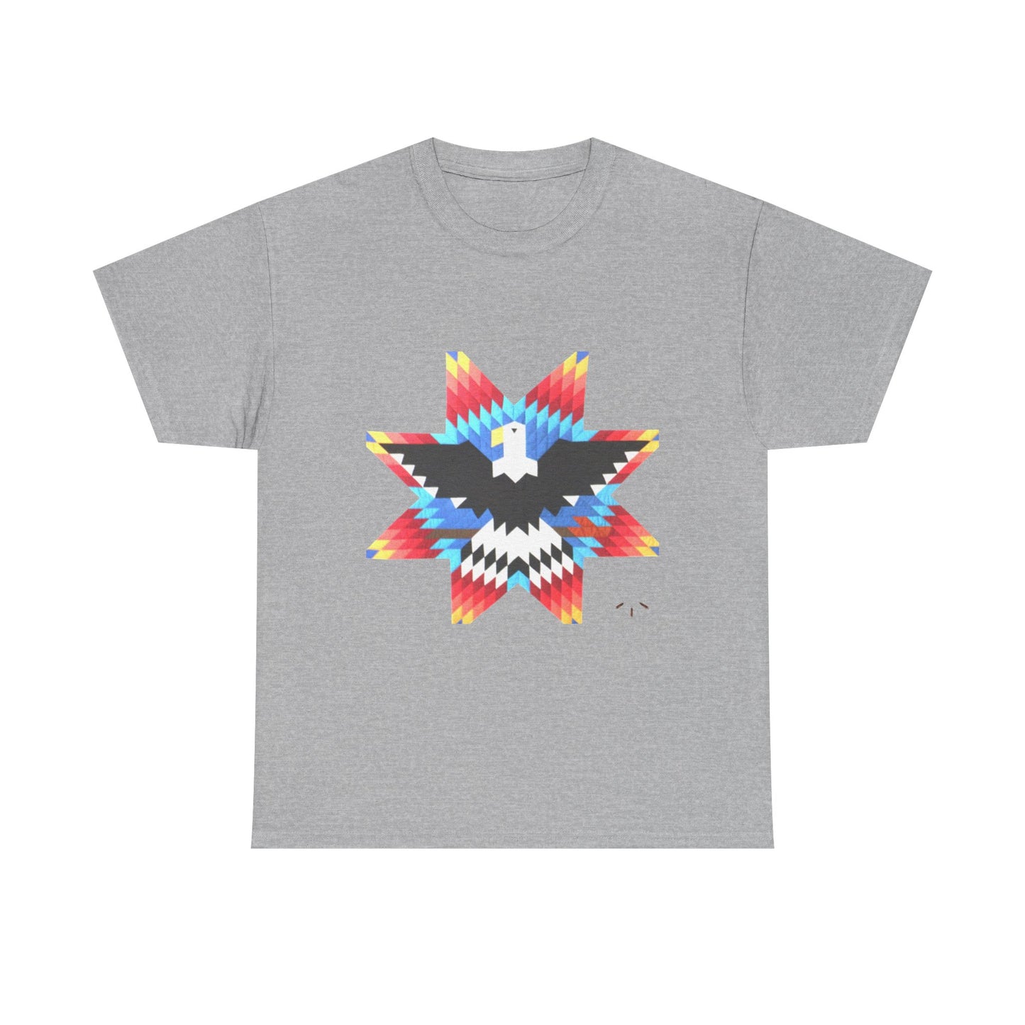 Native Star Eagle Graphic Tee with Arrow Backprint
