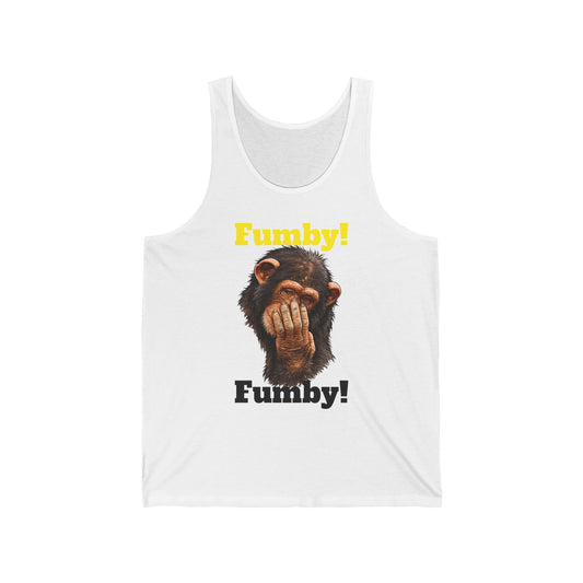 Fumby! Funny Monkey Tank Top — Quirky Graphic Summer Tank