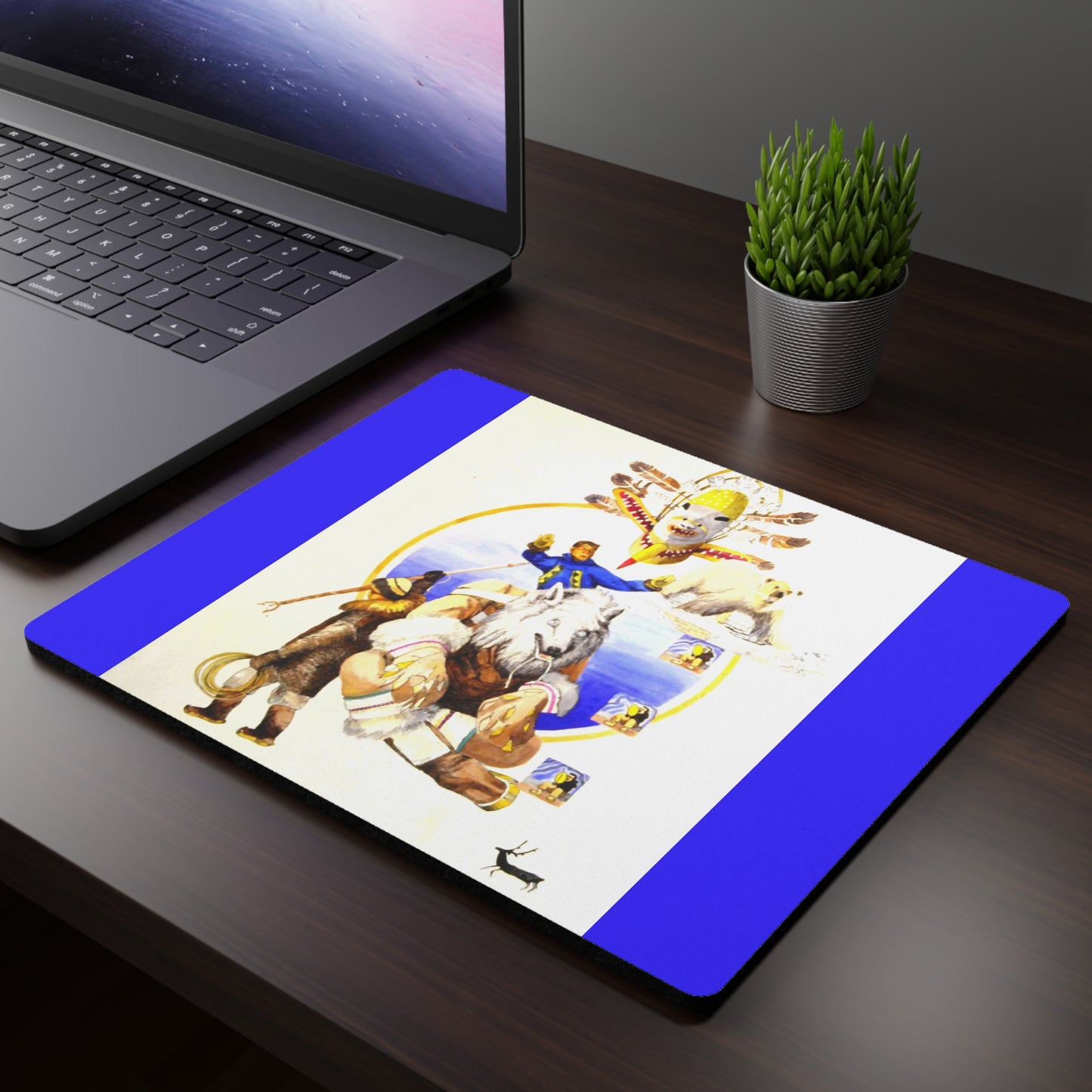 Inupiaq Yupic mouse pad
