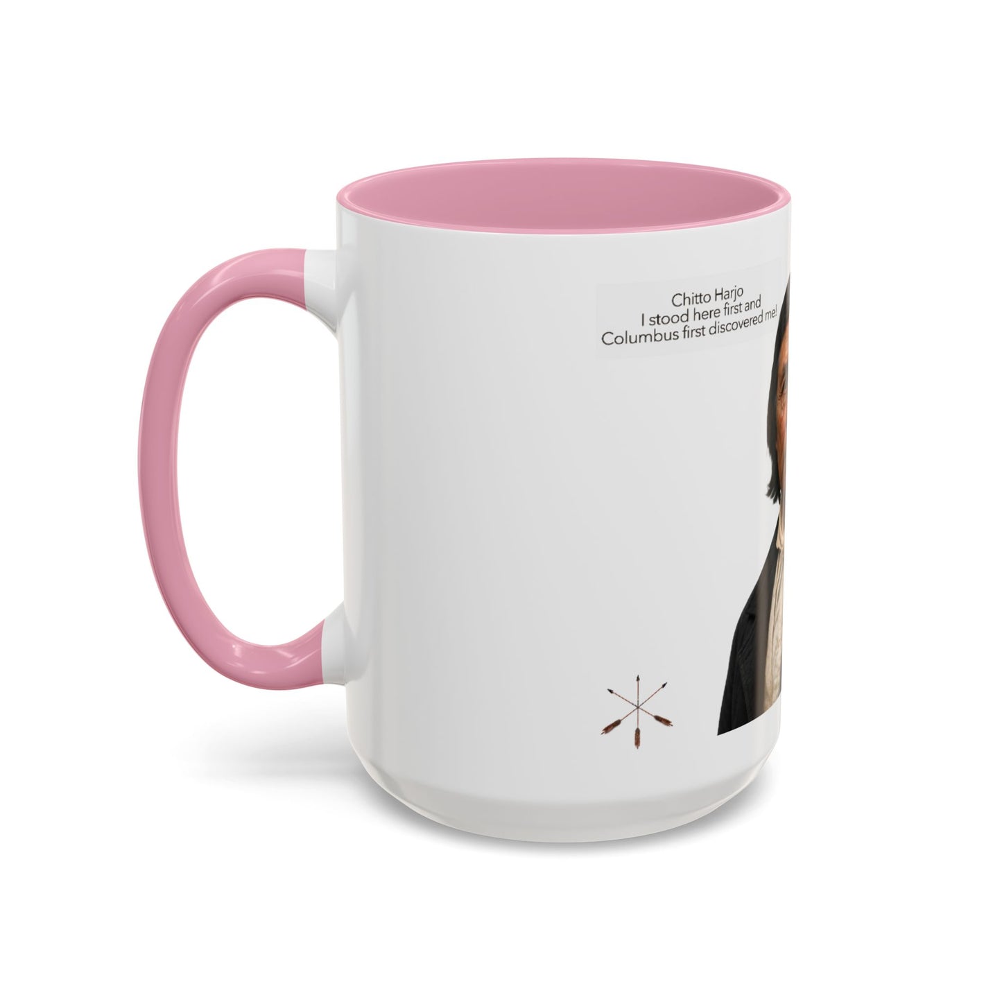 Chitto Harjo Portrait Mug — Historical Native American Portrait Coffee Mug (11oz, 15oz)