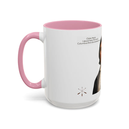 Chitto Harjo Portrait Mug — Historical Native American Portrait Coffee Mug (11oz, 15oz)