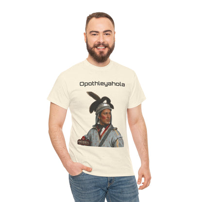 Opothleyahola Text — Historical Tribute Shirt