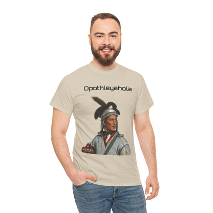 Opothleyahola Text — Historical Tribute Shirt