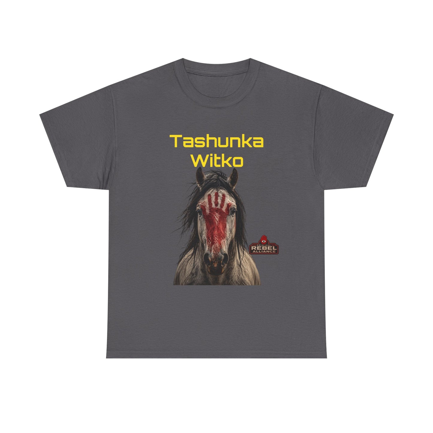 “Tashunka Witko” Painted War Pony Design