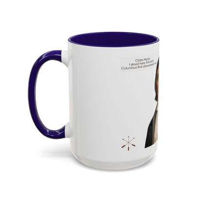 Chitto Harjo Portrait Mug — Historical Native American Portrait Coffee Mug (11oz, 15oz)