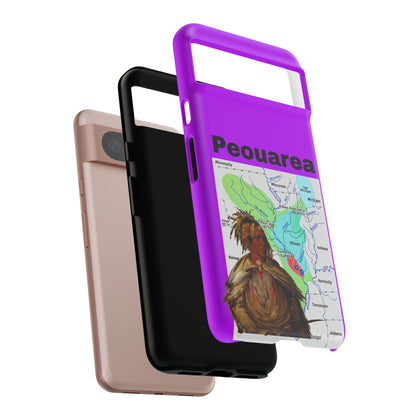 Peoria Phone Case — 'Peouarea' Dreamcatcher Shield Design
