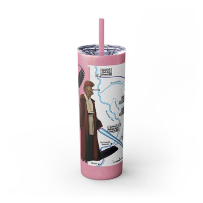 Blackhawk Skinny Tumbler 20oz – "BlackHawk could teach Yoda" Design