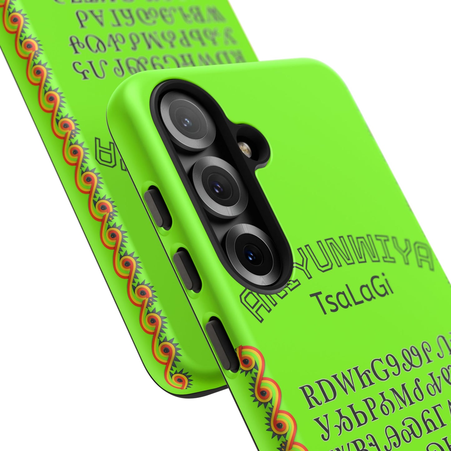 Cherokee Phone Case — Anityuniwya TsaLaGi Star Design (Protective Tough Case)