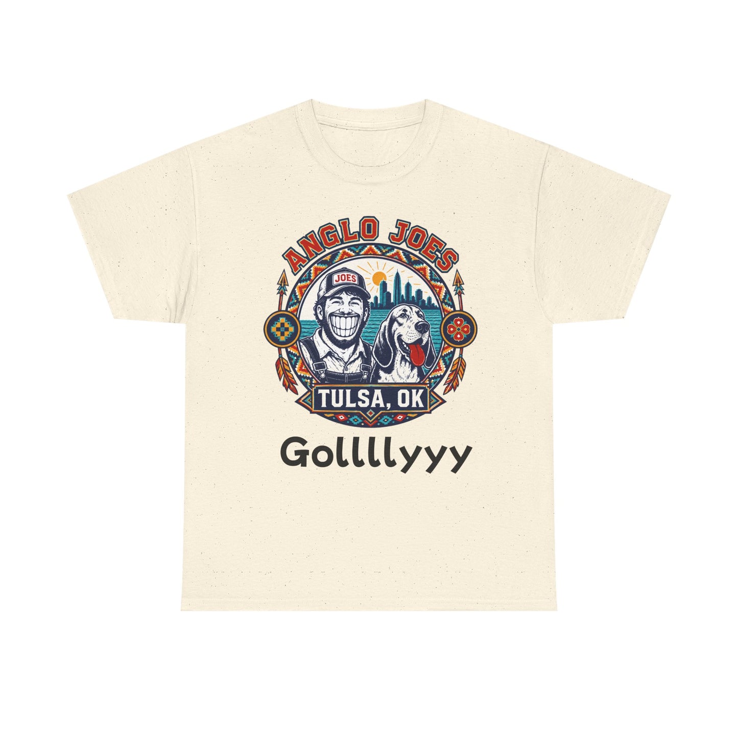 Anglo Joe’s Tulsa Tee Gollllyyyy — 'Gollllyyy' Retro Sports Graphic T-Shirt