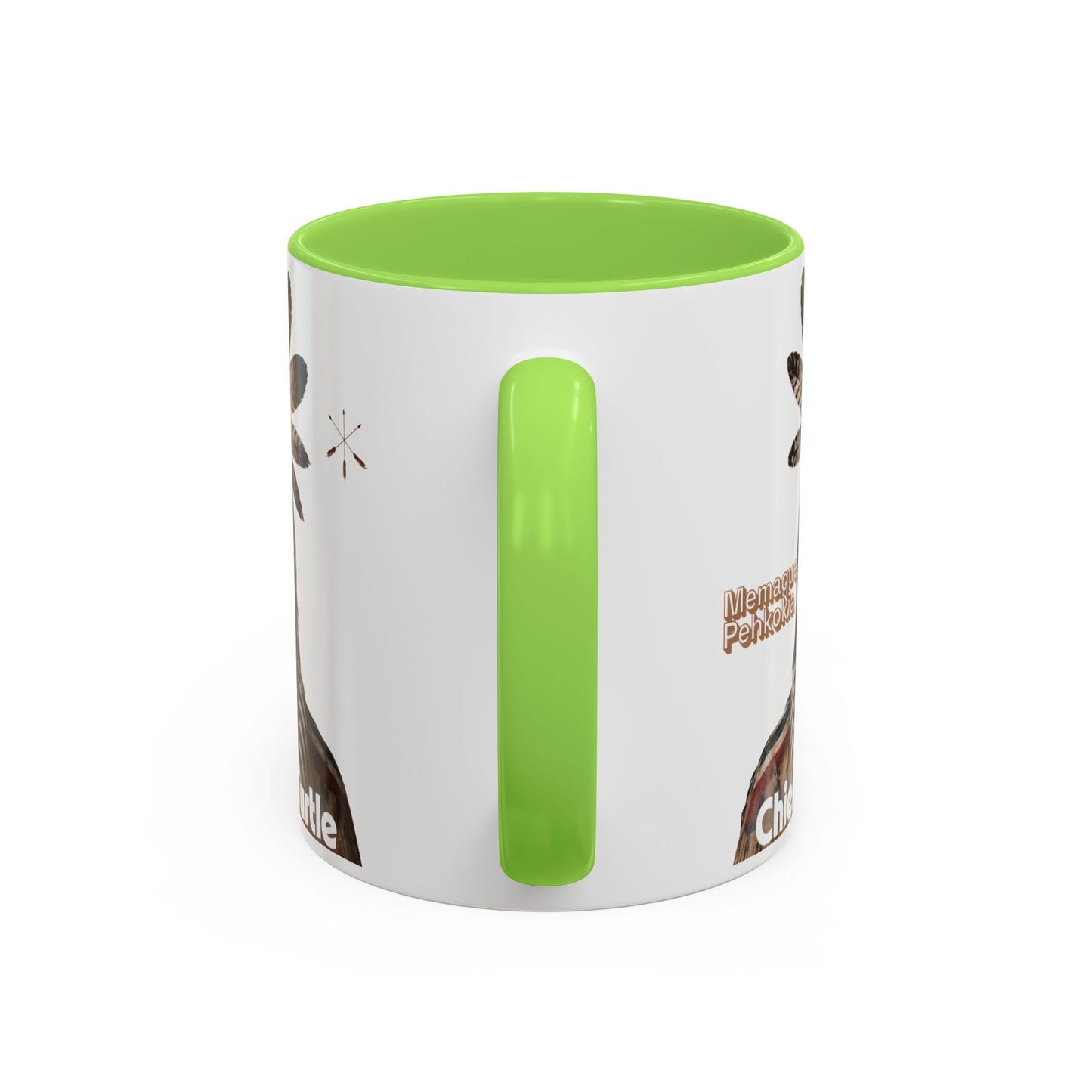 Miami Ceramic Mug — 'Chief Little Turtle' Native Warrior Portrait (11oz & 15oz)