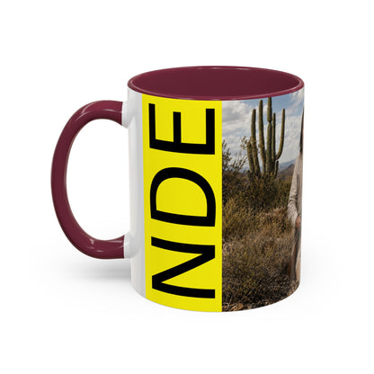 Ft. Sill Apache Desert Scene Coffee Mug — 'N'de' Southwest Landscape 11/15oz