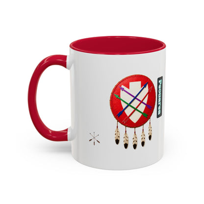 Peoria Powawera Dreamcatcher Coffee Mug — Colorful 11oz & 15oz Ceramic