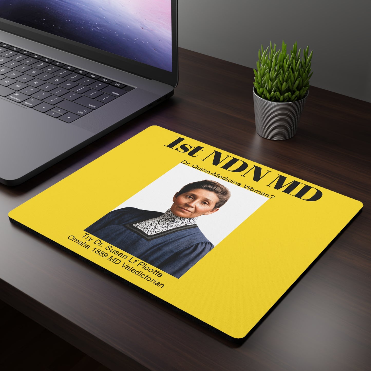 Dr. Susan Rectangular Mouse Pad
